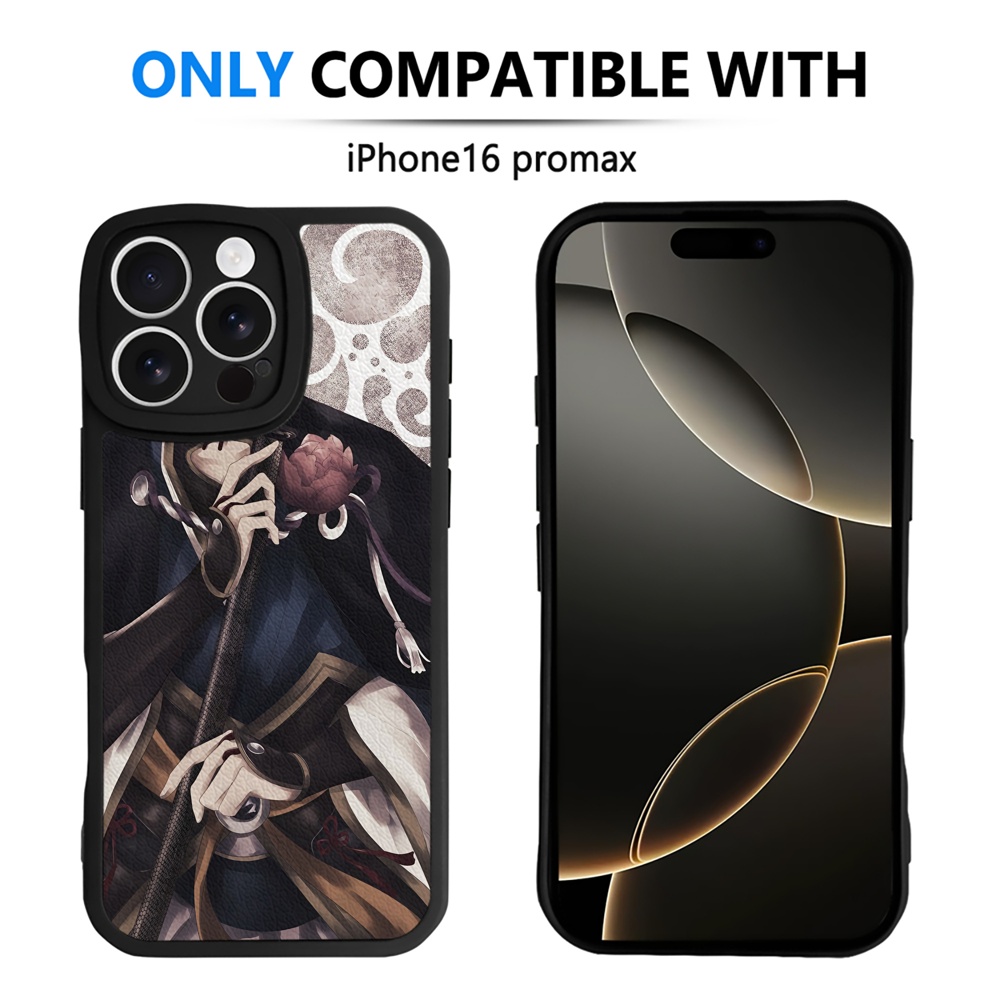 （画像用） 刀剣乱舞 Touken Ranbu 【iPhone 16シリーズ対応】シリコンスマホケース（レザー調） 材質：シリコン